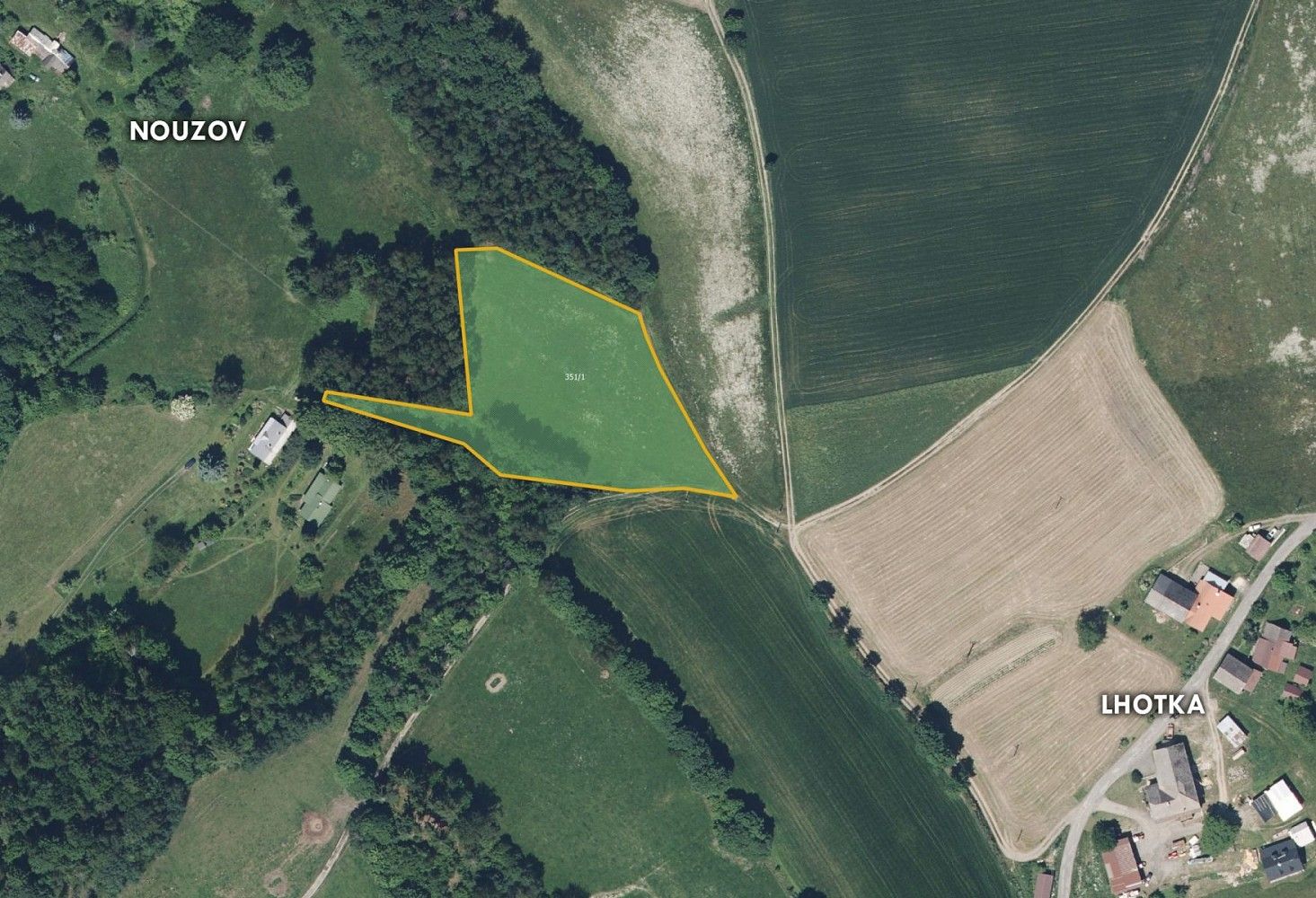 Louka, 6 018 m²
