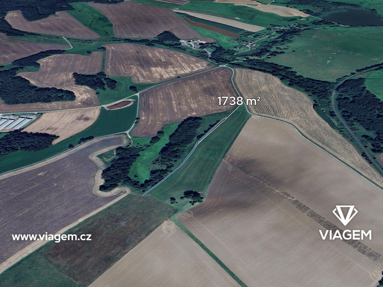 Zemědělské pozemky, Brniště, okres Česká Lípa - 1