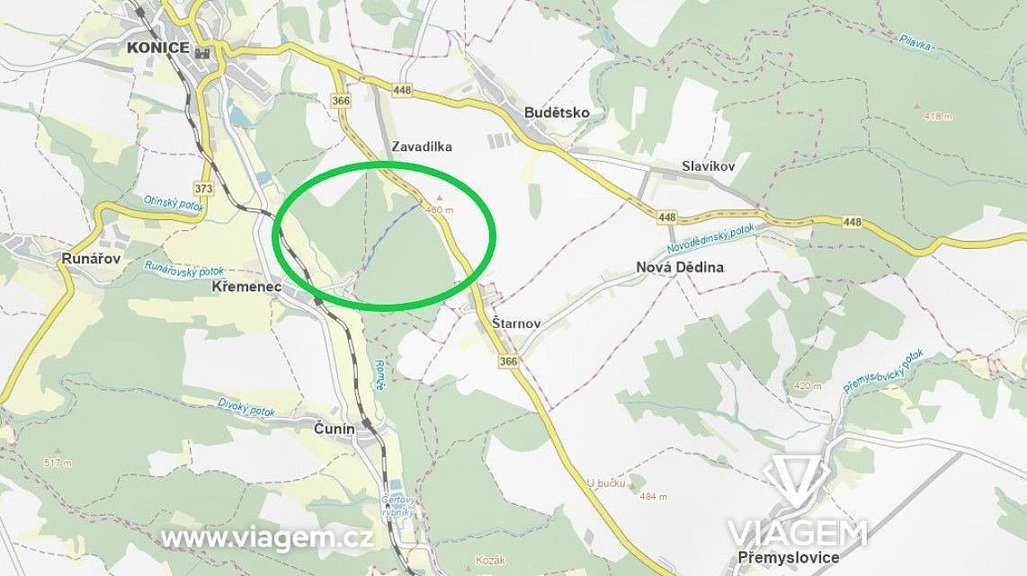 Prodej zemědělský pozemek - Budětsko, okres Prostějov, Olomoucký kraj - 2