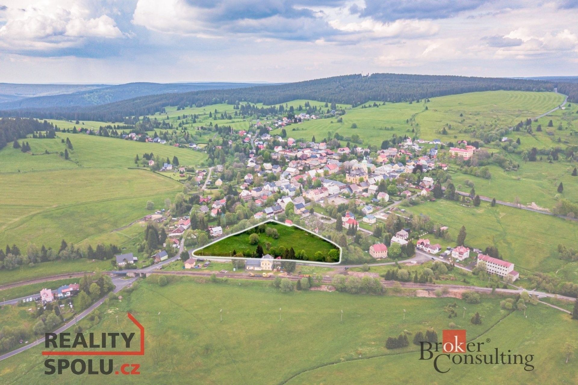 Prodej pozemek pro bydlení - Hamerská, Horní Blatná, 9 951 m²