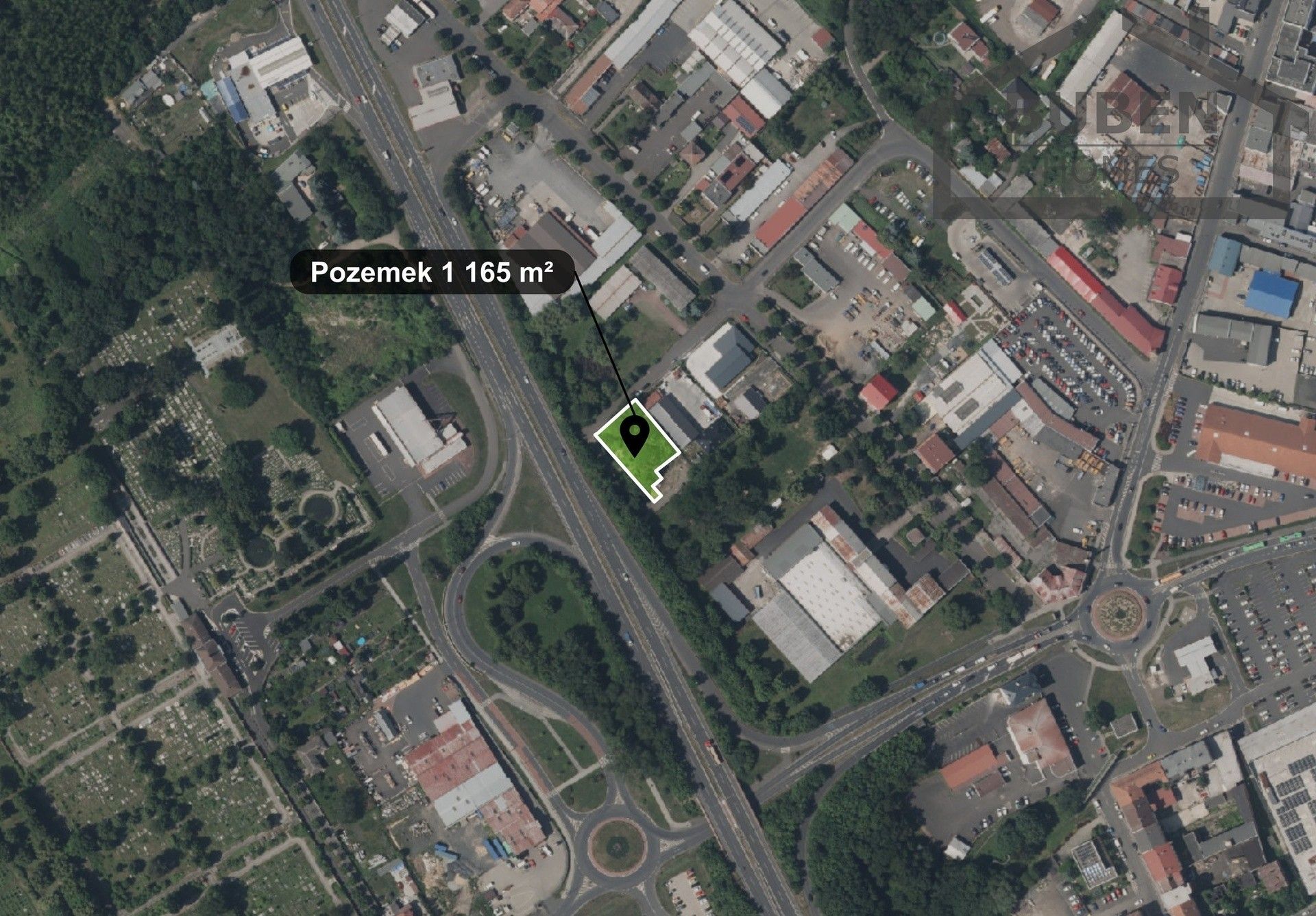 Prodej komerční pozemek - Teplice