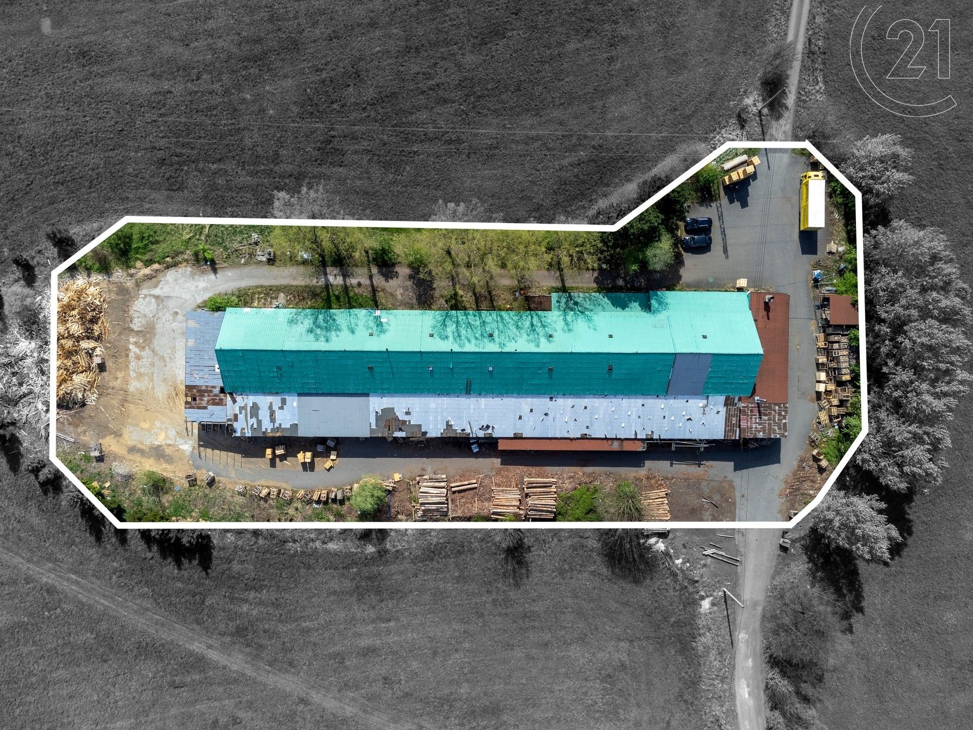 Prodej zemědělský objekt - Lubina, Kopřivnice, 1 173 m²
