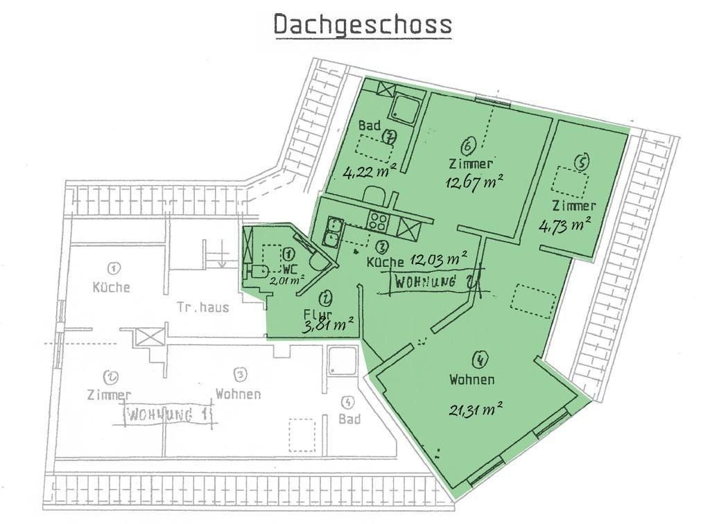 2+kk, Rathausmarkt 1a, , Šlesvicko-Holštýnsko, 61 m² - 2
