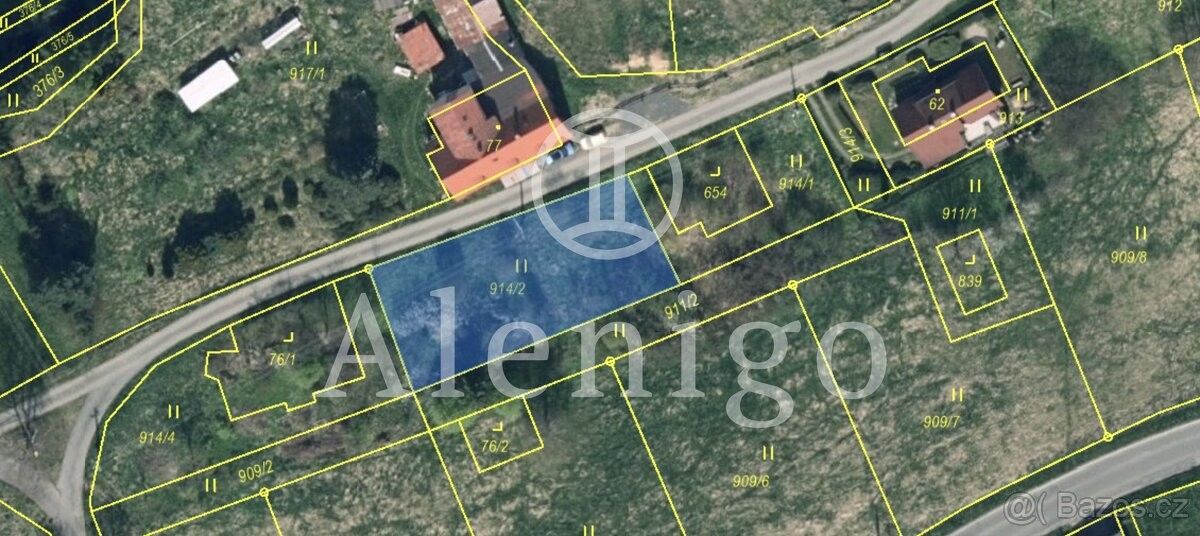 Prodej zahrada - Staré Křečany, 407 61, 643 m²