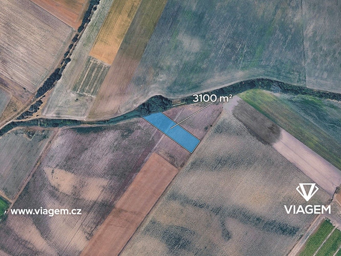 Prodej zemědělský pozemek - Dřísy, okres Praha-východ, Středočeský kraj - 2