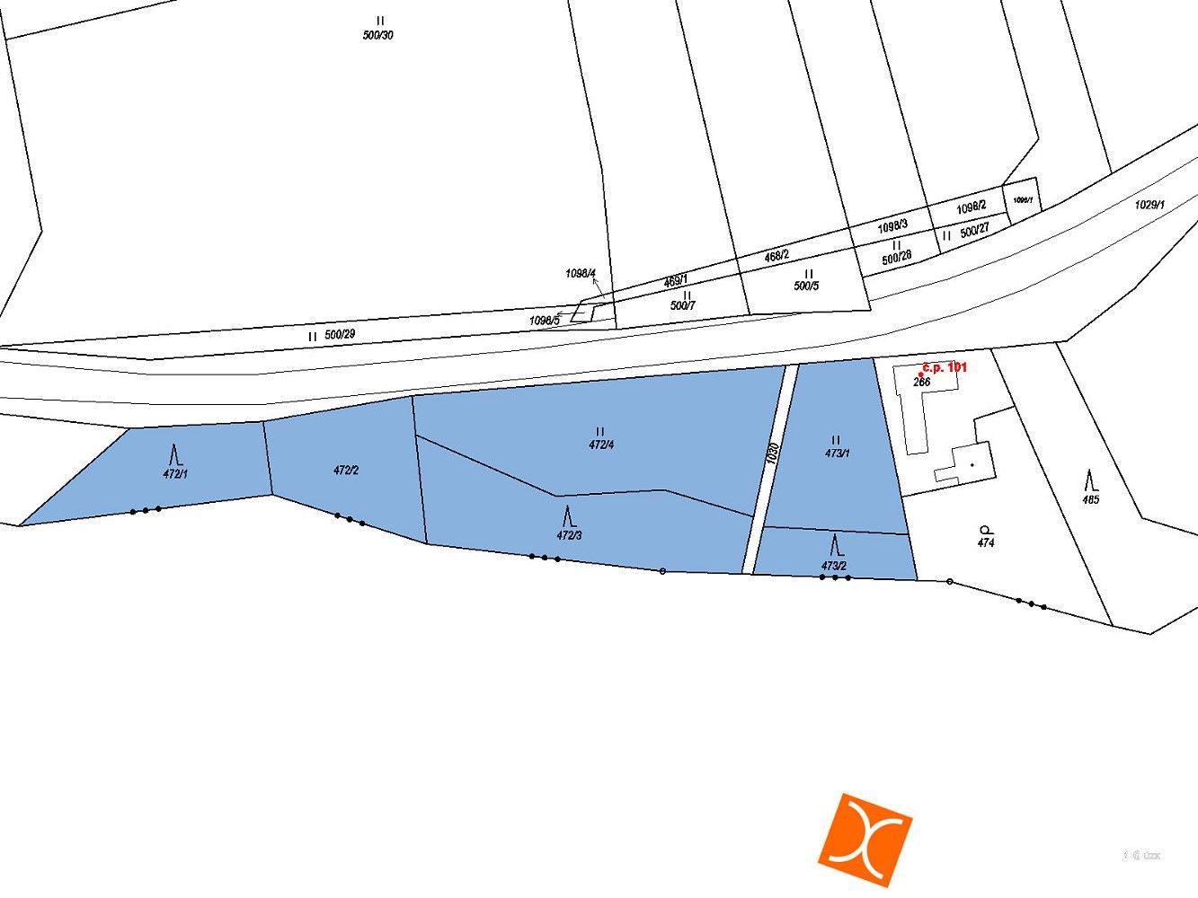 Prodej les - Modřišice, okres Semily, Liberecký kraj - 2