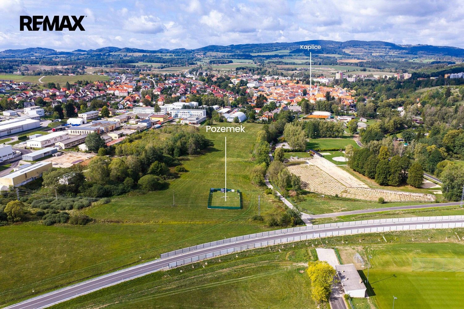 Pozemky pro bydlení, Kaplice, okres Český Krumlov - 1