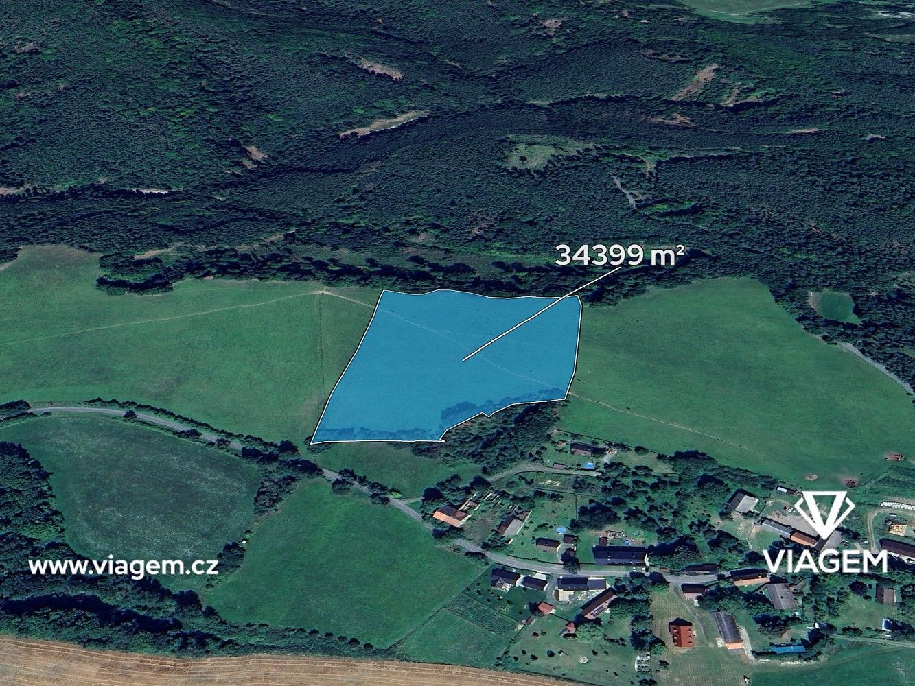 Zemědělské pozemky, Blatce, okres Česká Lípa - 1