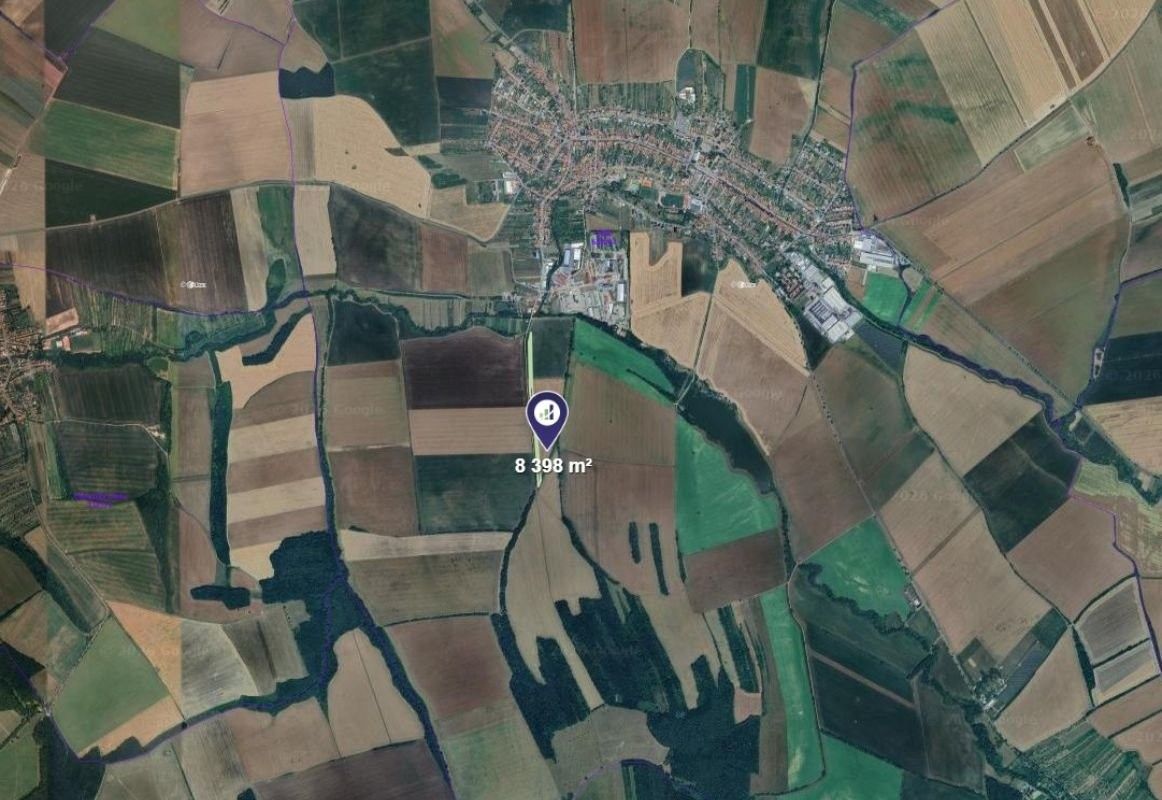 Prodej zemědělský pozemek - Hluk, 8 398 m²