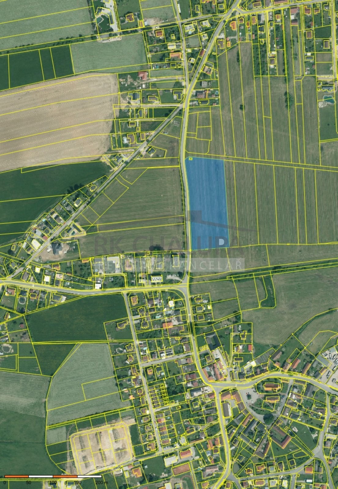 Komerční pozemek · 14 406 m² · Křenovice, Dubné - 4