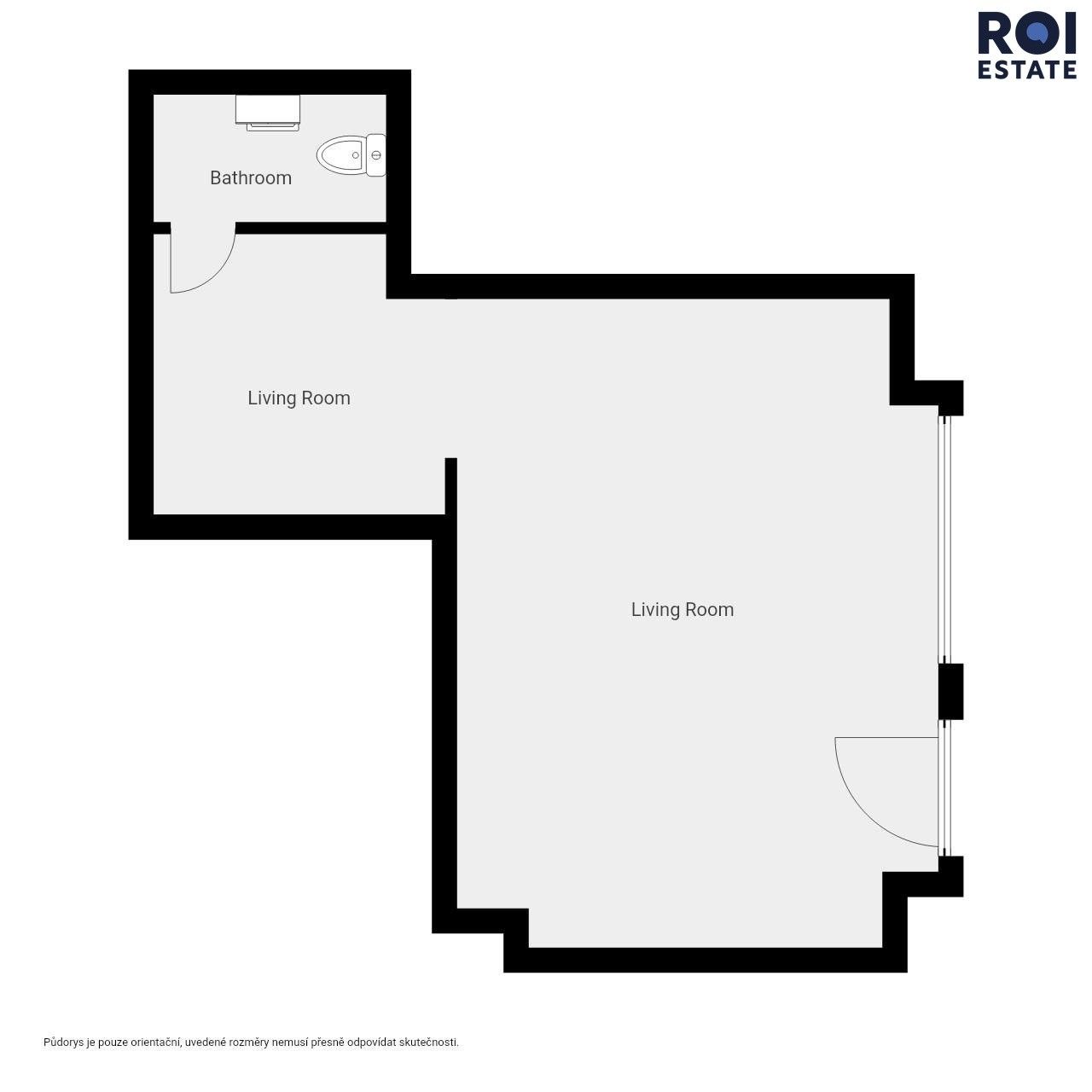 Obchodní prostory, náměstí Karla IV., Brno, 40 m² - 2