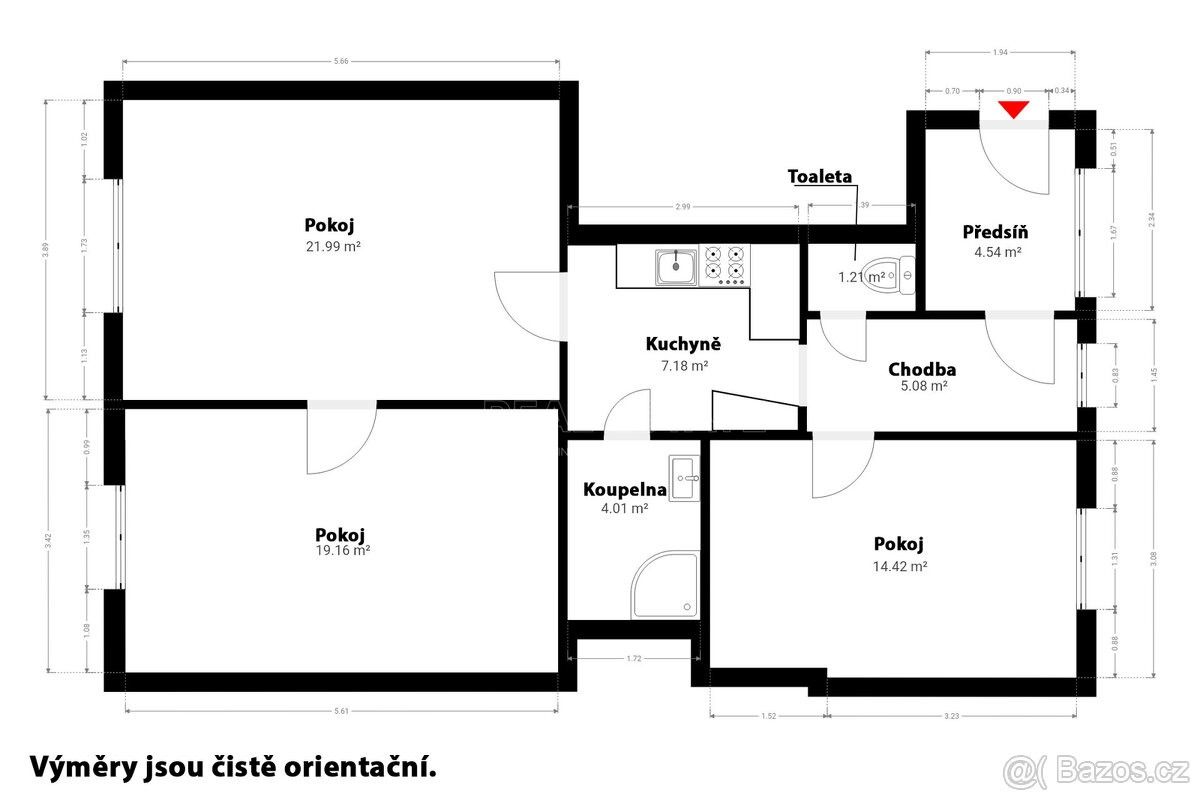 Prodej byt - Praha, 180 00