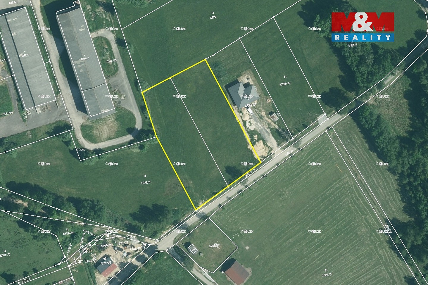 Prodej pozemek pro bydlení - Jílovice, okres České Budějovice - 5