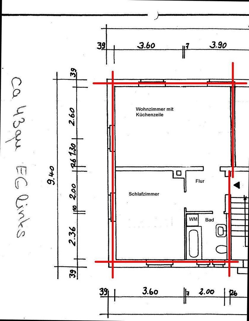 2+1, Abteisiedlung 17, , Sasko, 43 m² - 1