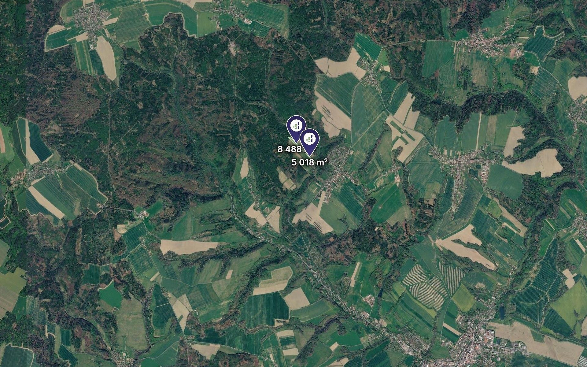 Zemědělské pozemky, Slatina, 13 506 m² - 2