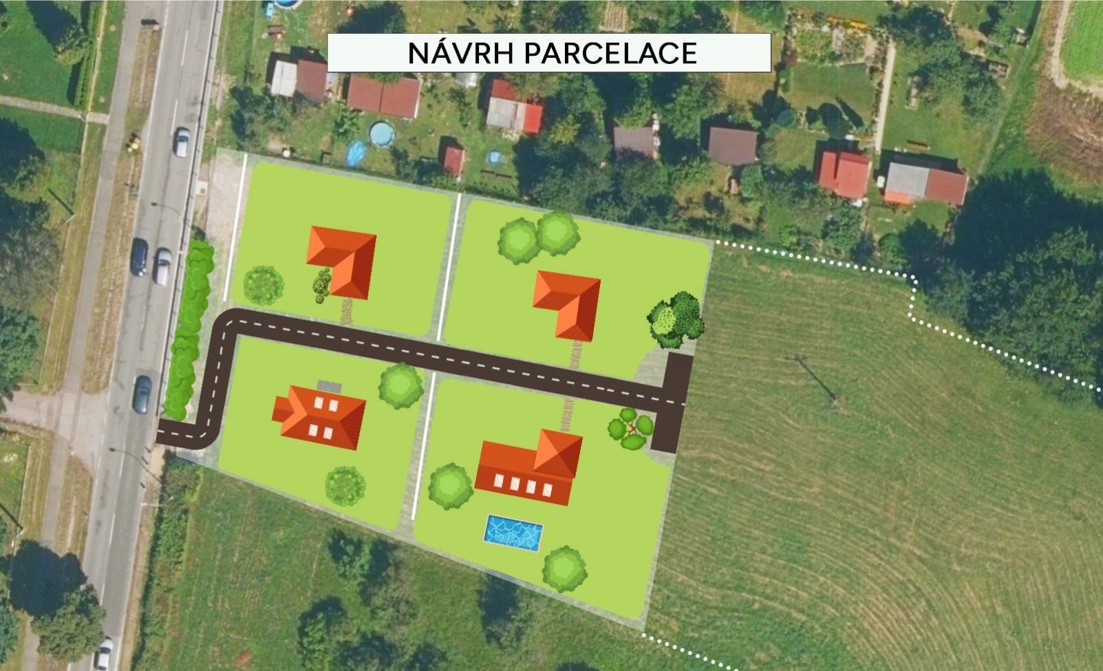 Prodej pozemek pro bydlení - Lutyně, Orlová