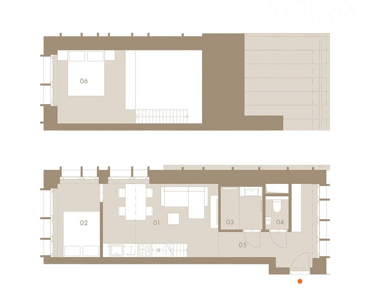 Prodej byt 3+kk - Pec pod Sněžkou - Velká Úpa, okres Trutnov, 48 m² - 5