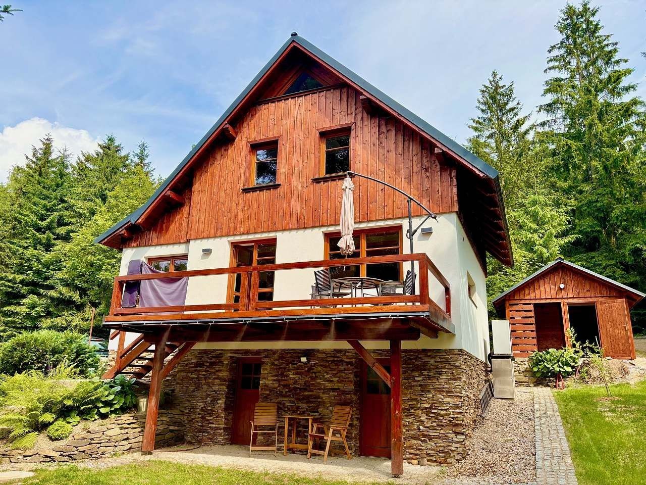 Chaty, Benecko - Horní Štěpanice, Liberecký kraj - 1
