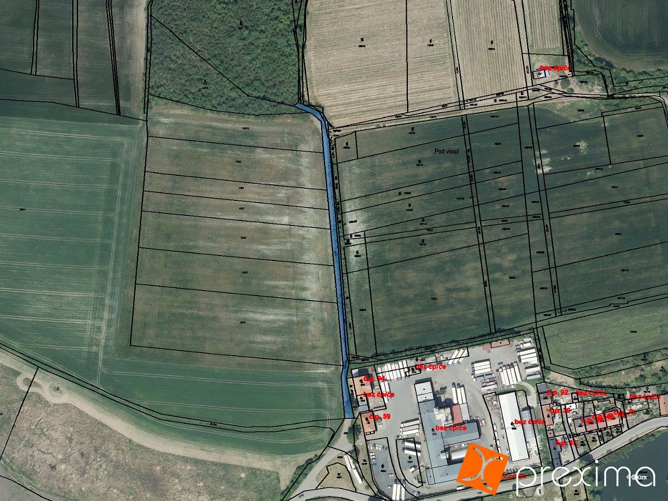 Pozemek, 142 m²