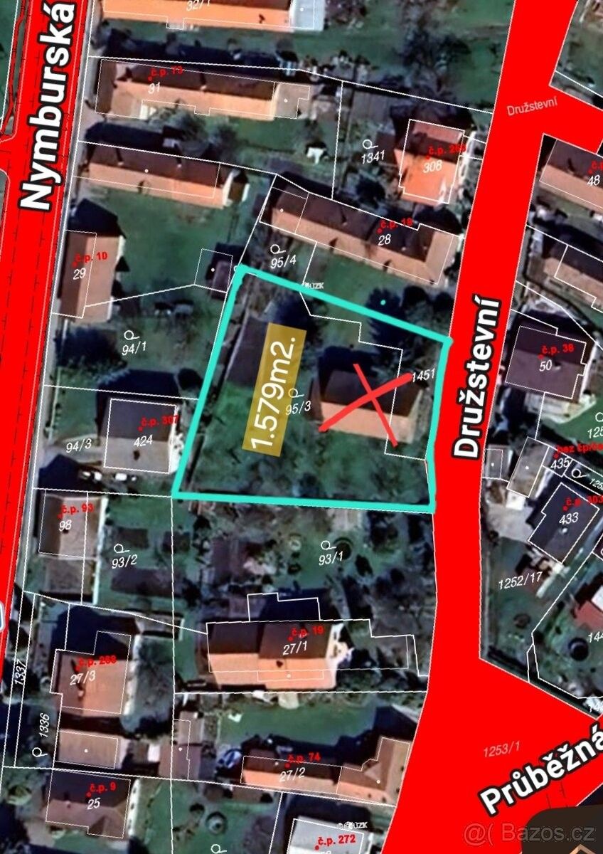 Pozemky pro bydlení, Nymburk, 288 02