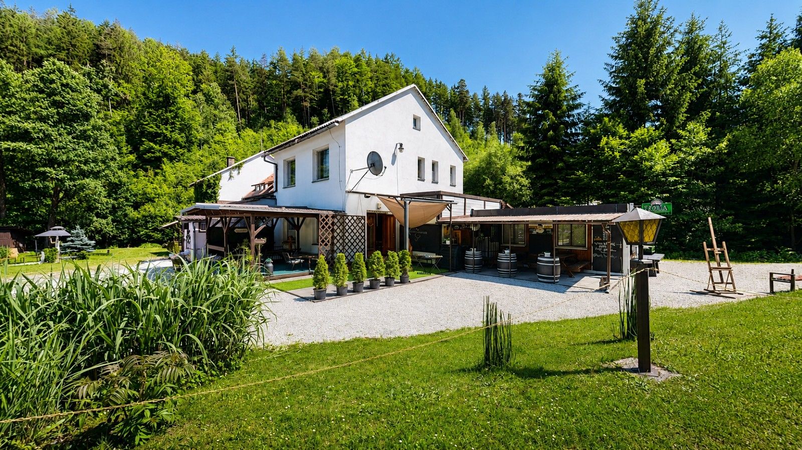 Chaty, Zábřeh Dolní Bušínov, 552 m² - 1