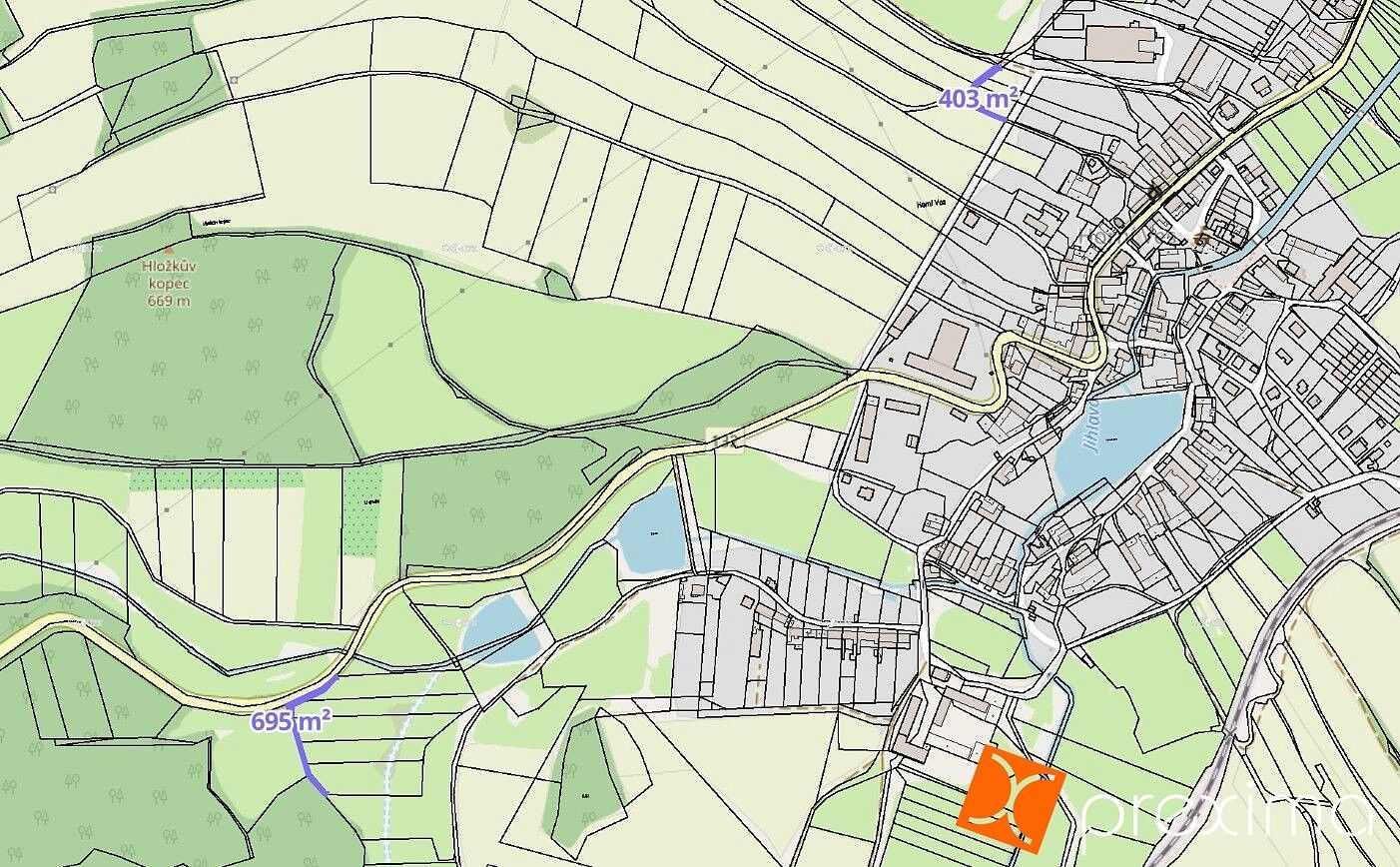Zemědělský pozemek · Horní Ves, okres Pelhřimov, Kraj Vysočina - 2