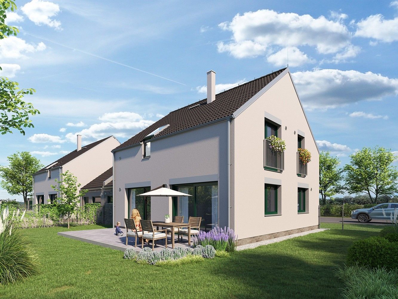 Rodinné domy, Újezd u Brna, okres Brno-venkov, Jihomoravský kraj, 119,9 m² - 2