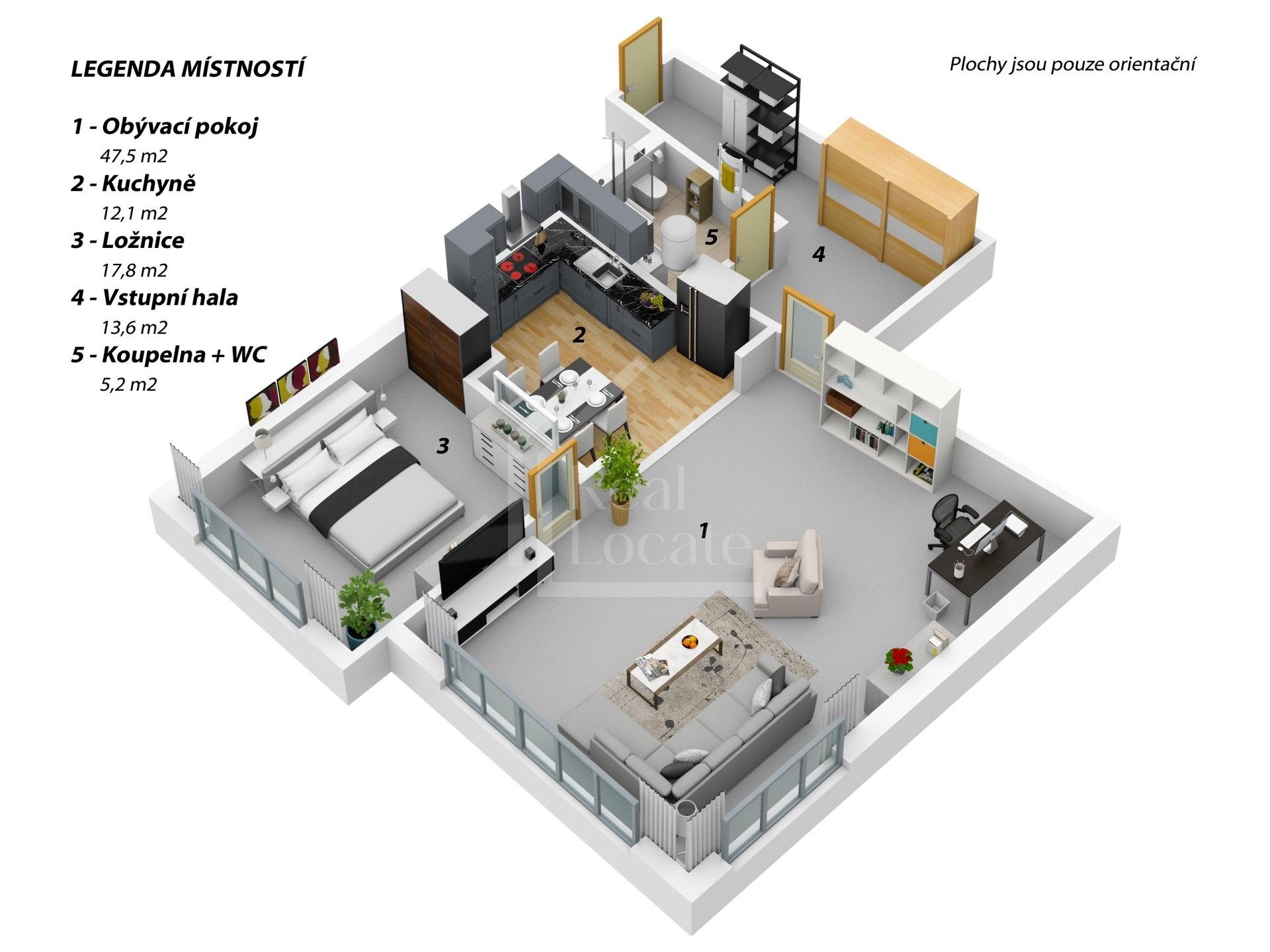 Pronájem byt 2+kk - Pod soutratím, Praha Vršovice, 90 m² - 5