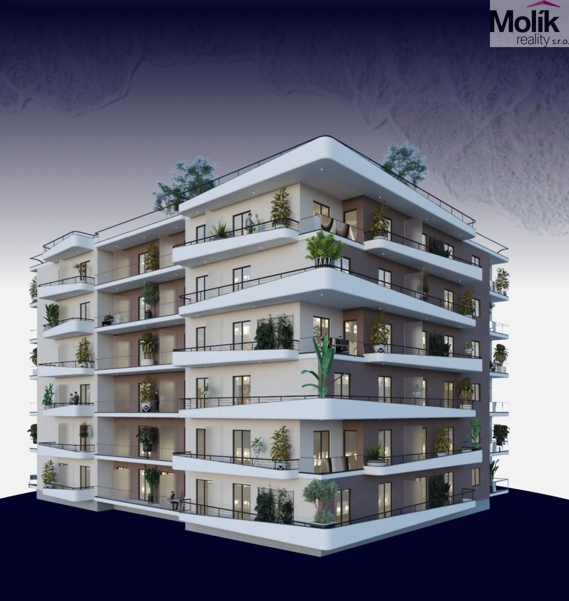 Byt 2+kk · 64 m² · Golem - 3