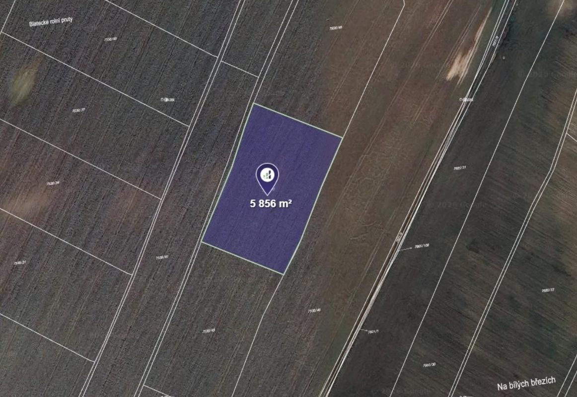 Zemědělské pozemky, Mělník, 1 464 m² - 1