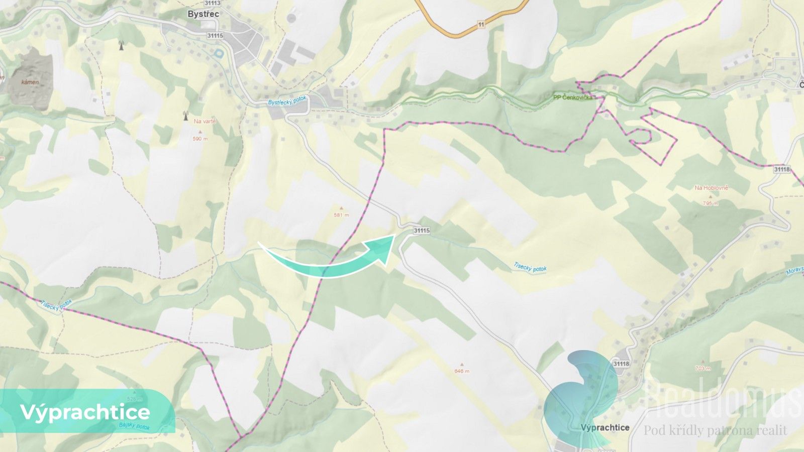Louka · 6 838 m² · Výprachtice - 4