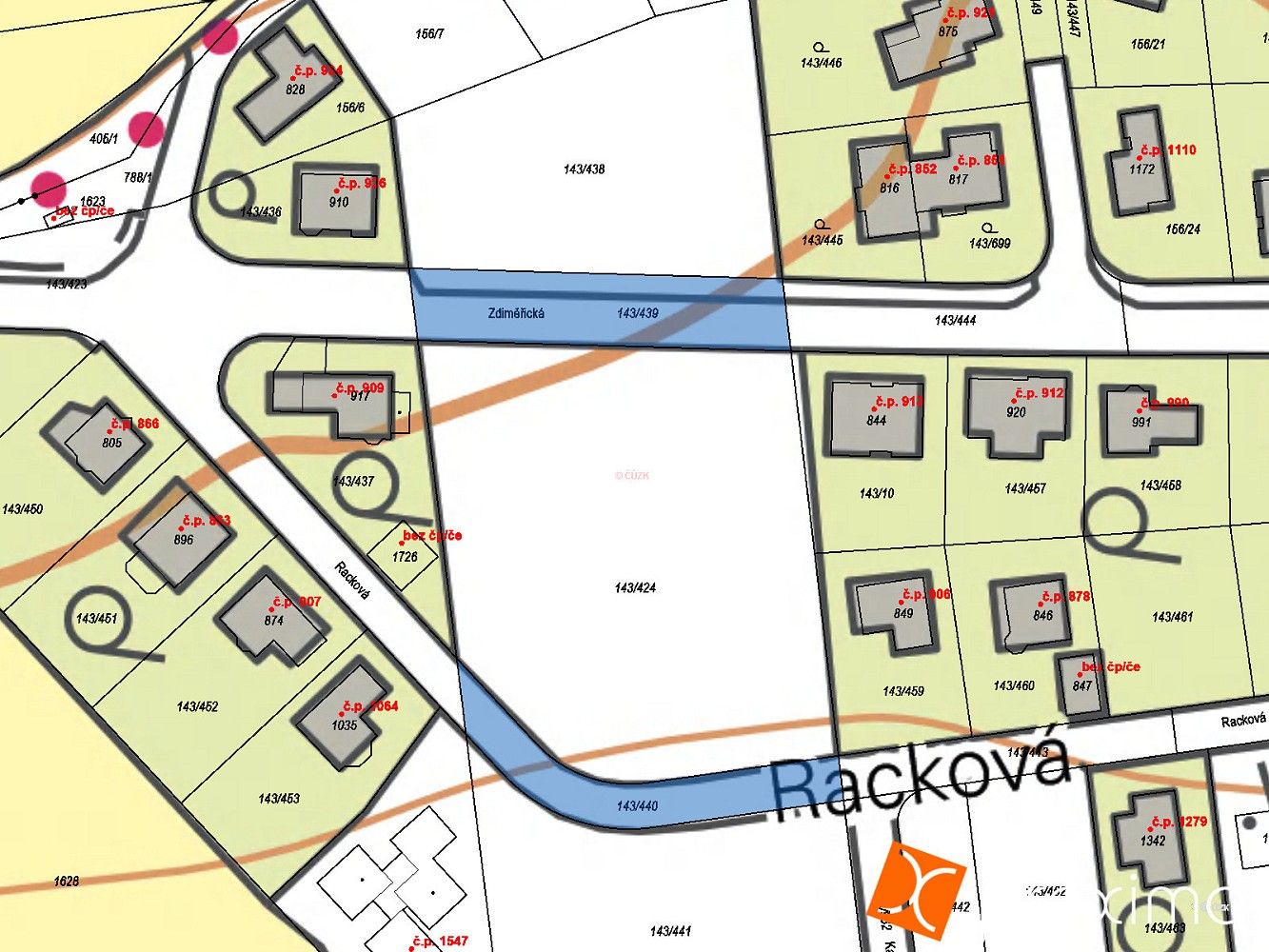Pozemek · Jesenice, okres Praha-západ, Středočeský kraj - 3