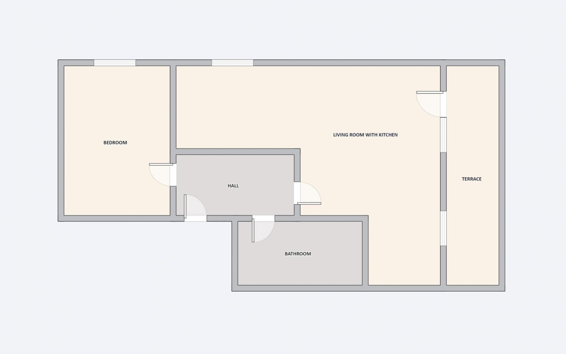 Byt 2+kk · 56 m² · Evropská, Praha - 4