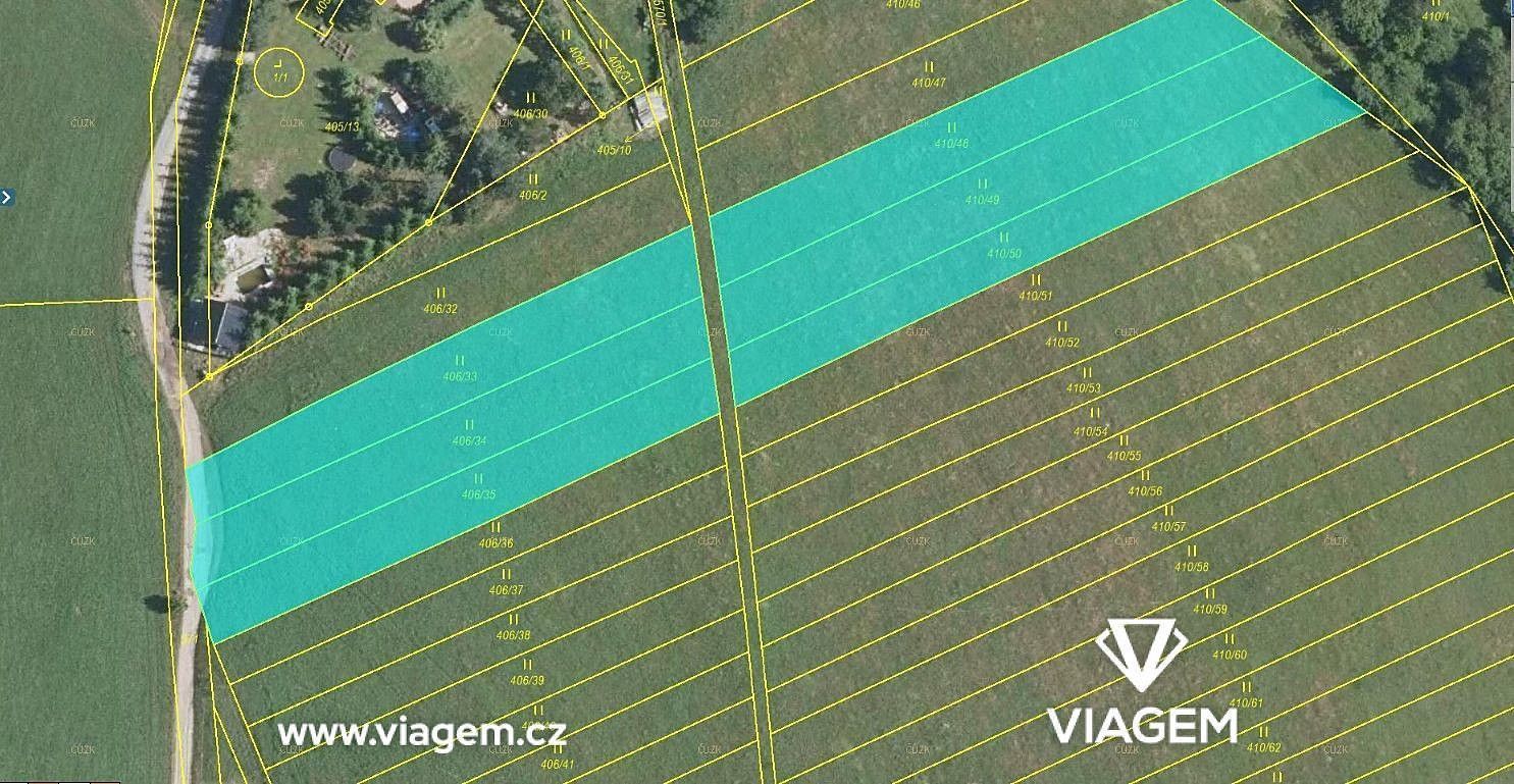 Zemědělský pozemek, 610 m²