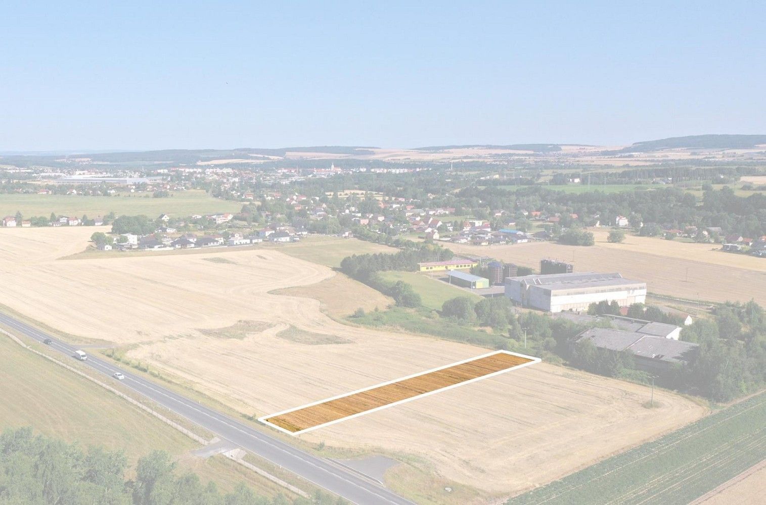 Komerční pozemky, Kamenný Újezd, okres Rokycany, Plzeňský kraj - 1