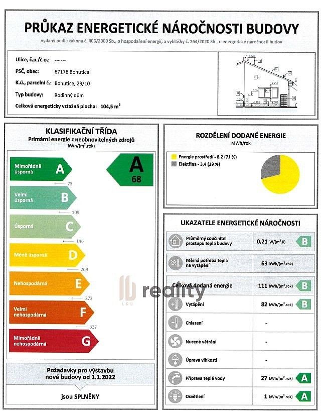 Rodinný dům · 80 m² · Bohutice, okres Znojmo, Jihomoravský kraj - 3