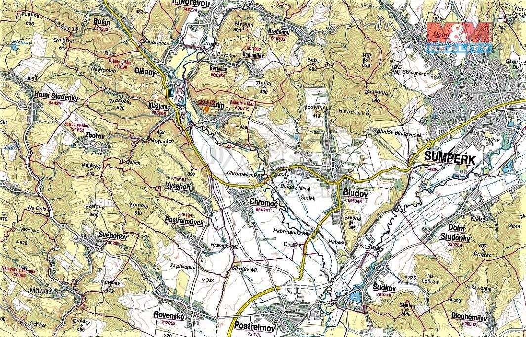 Prodej louka - Bohutín, okres Šumperk, Olomoucký kraj - 5