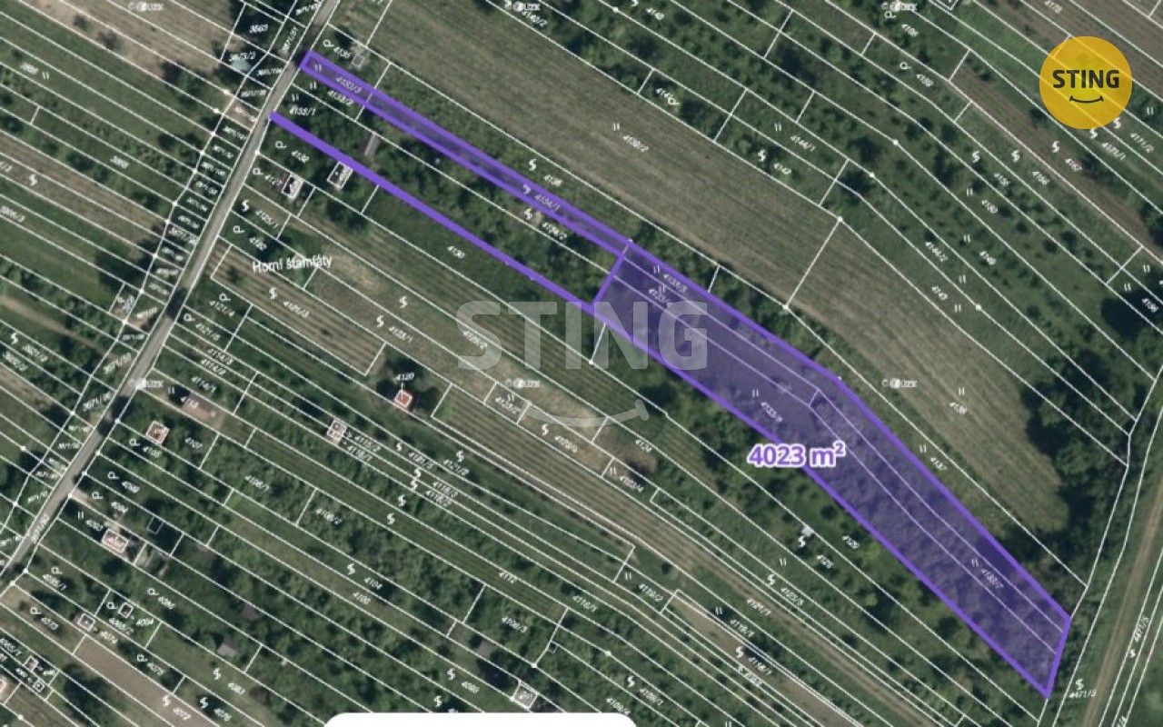 Prodej pozemek - Strážnice, 3 973 m²