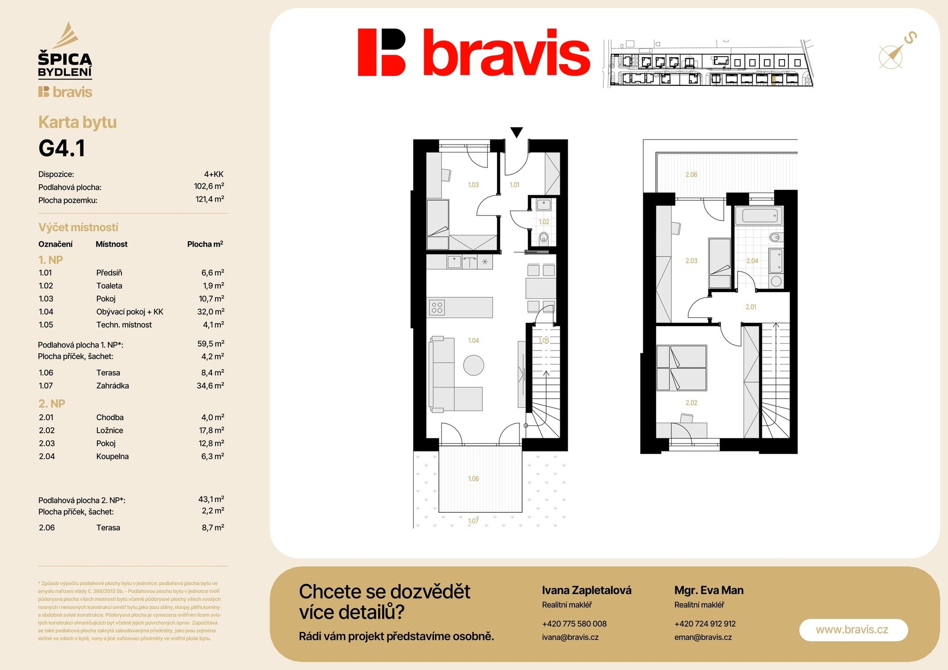 Prodej byt 4+kk - Sokolnická, Brno, 145 m² - 5