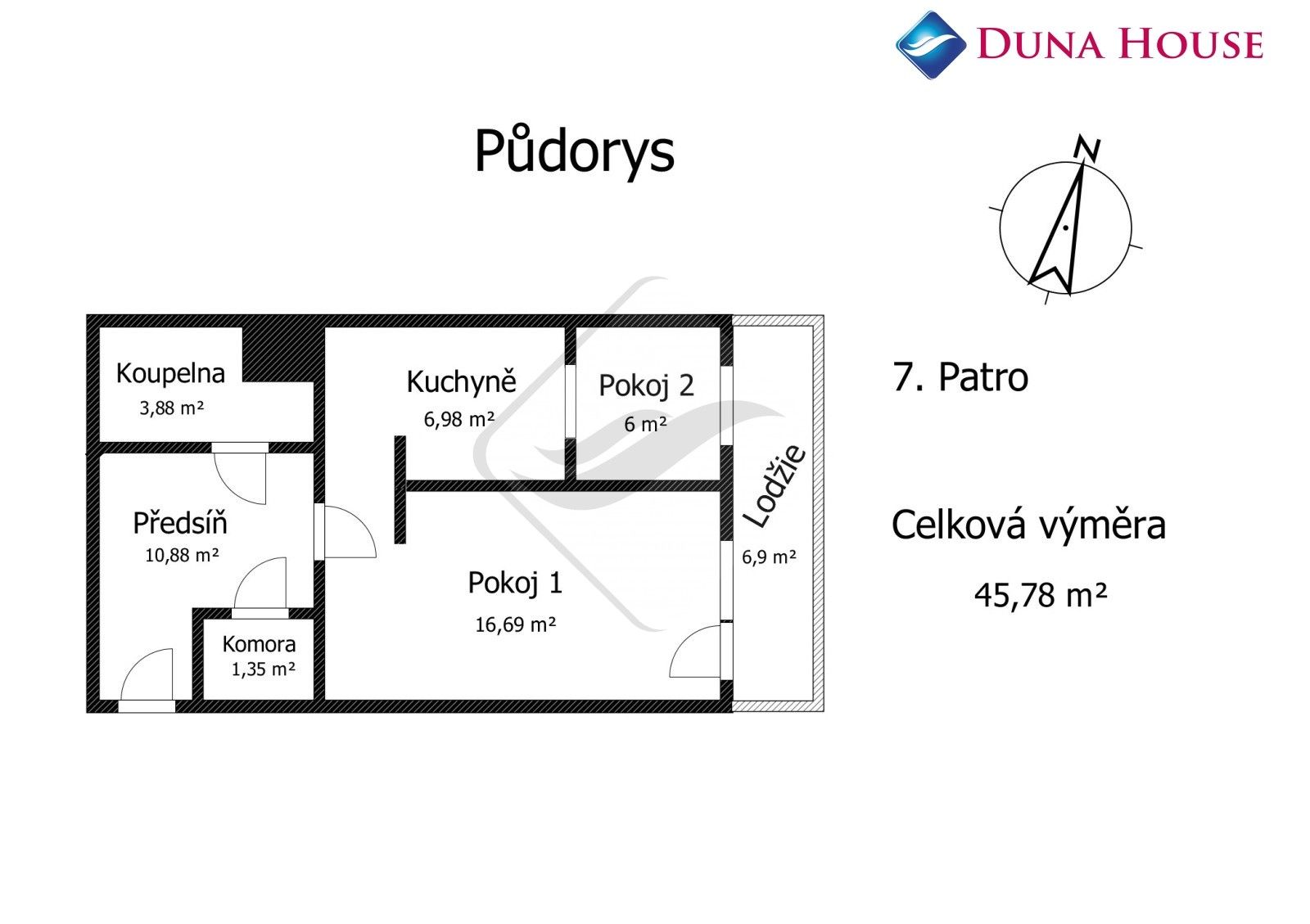 Prodej byt 2+kk - Amforová, Praha, 45 m² - 5