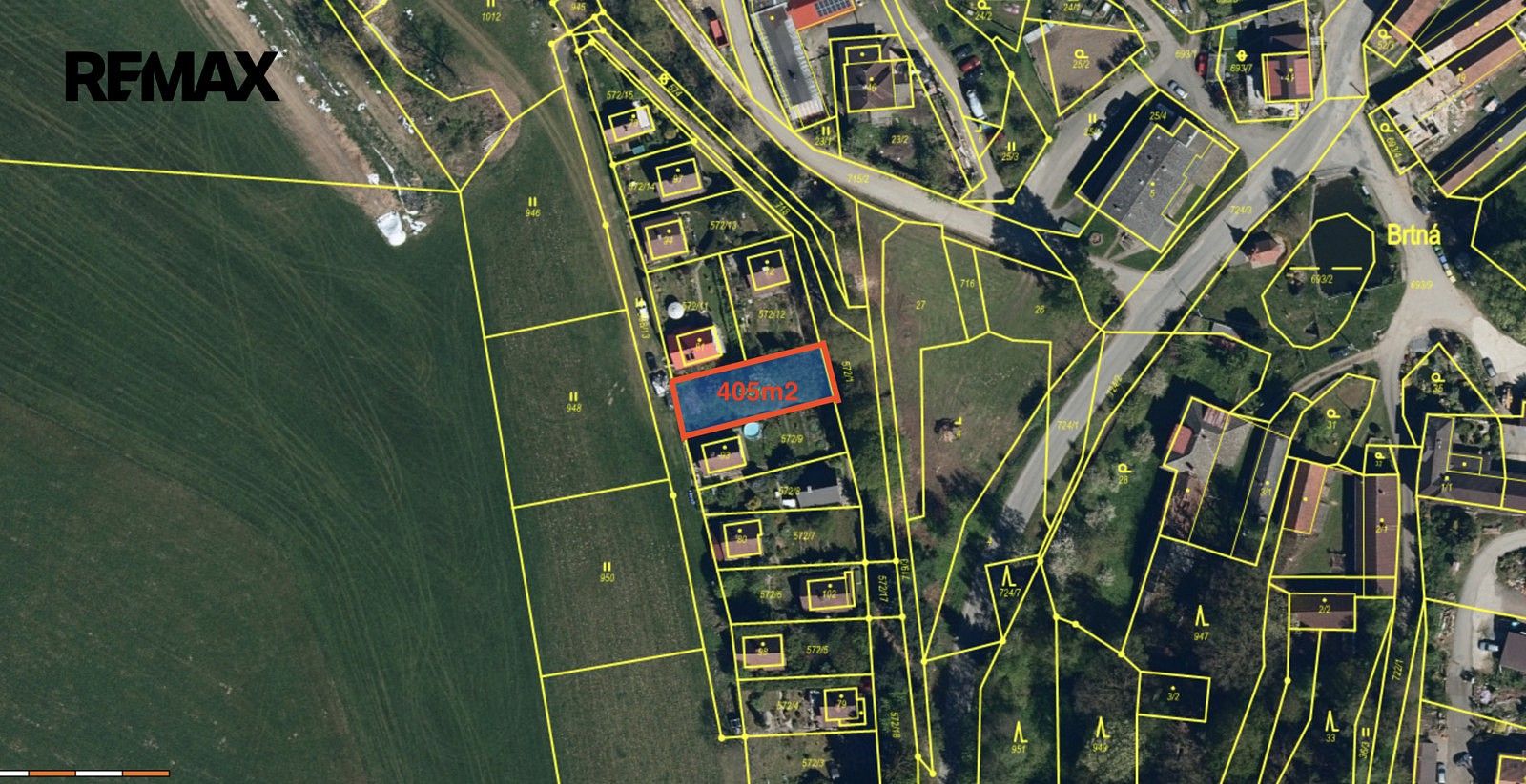 Zahrada, 405 m²
