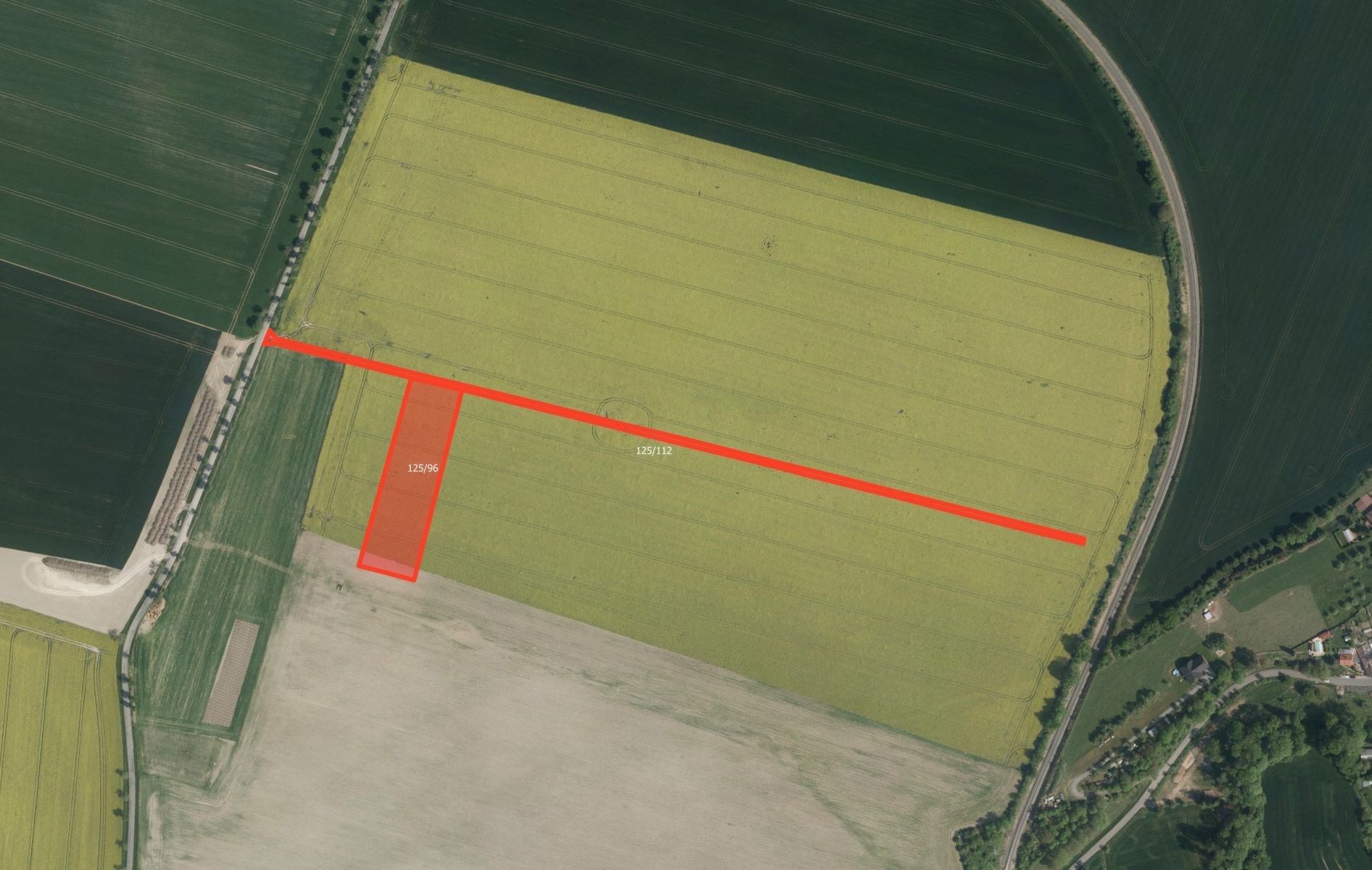 Zemědělské pozemky, Bítovany