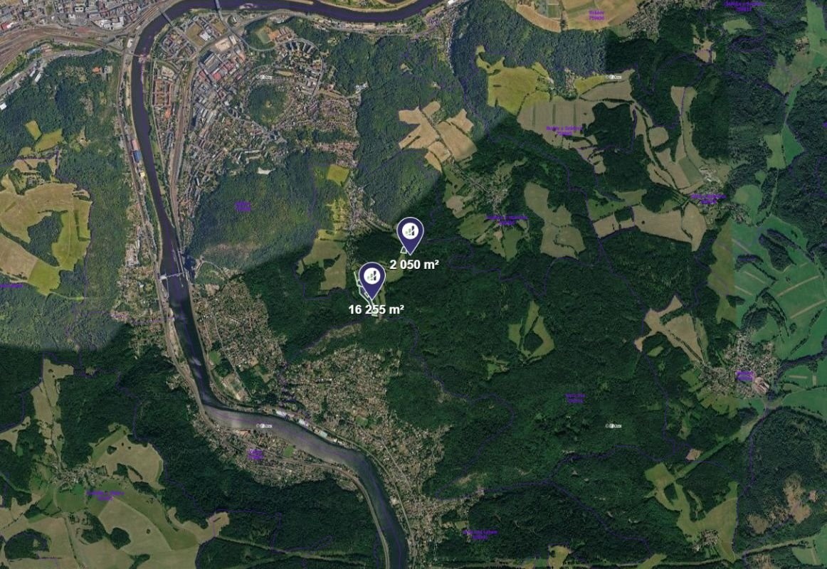 Louka · 3 661 m² · Ústí nad Labem - 3