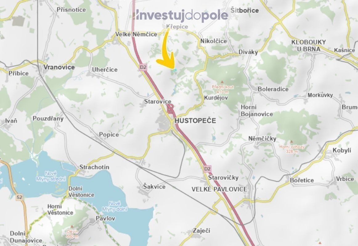 Pozemek pro bydlení · Hustopeče u Brna, 693 01 - 3