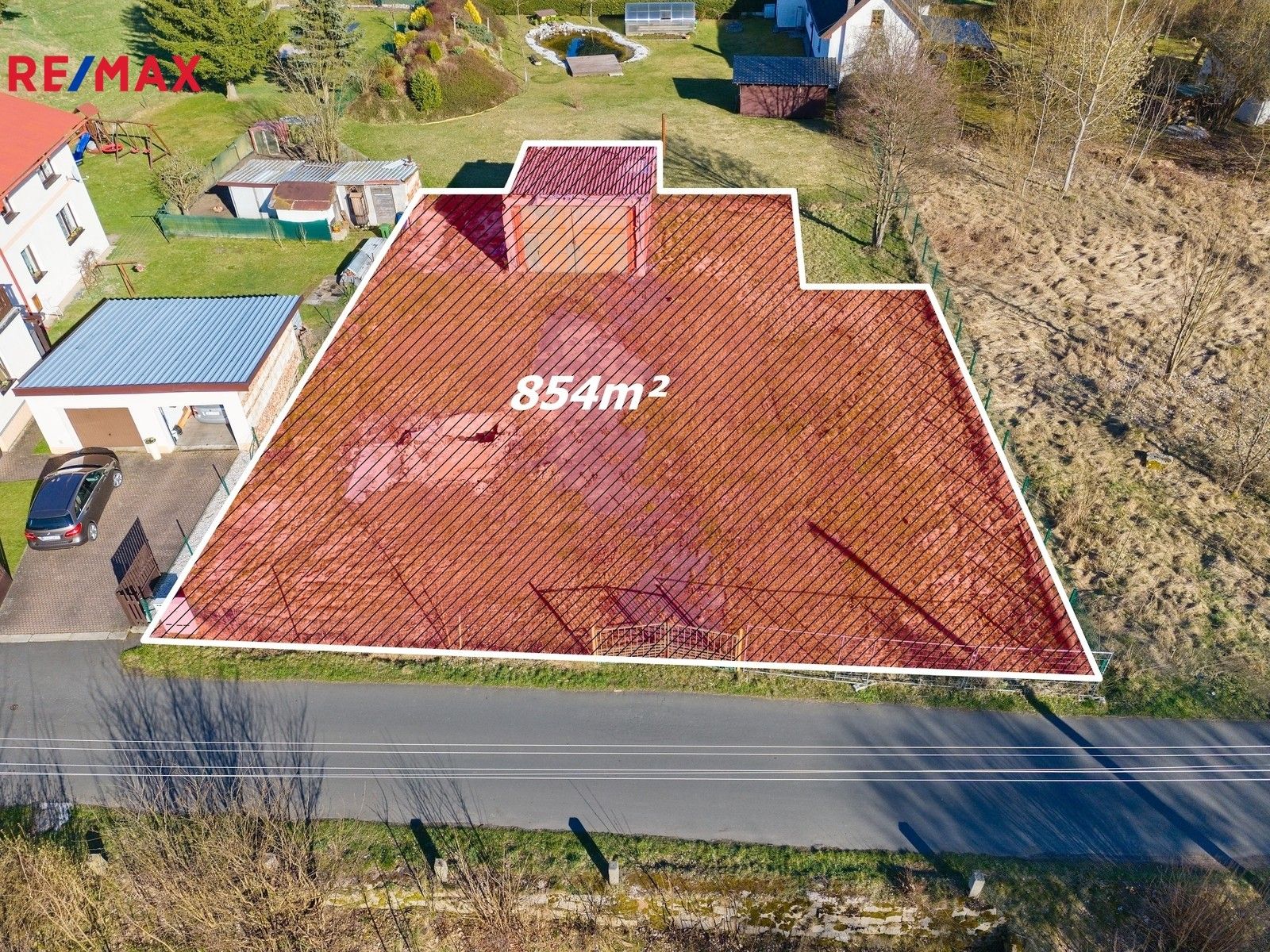 Pozemky pro bydlení, Hazlov, 854 m²