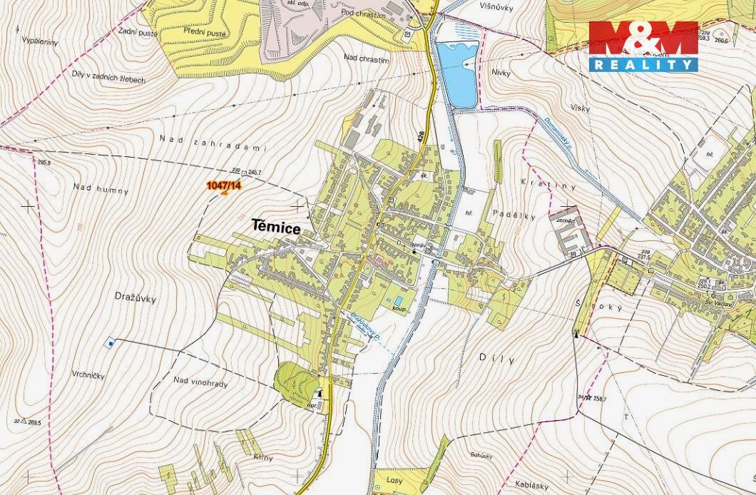 Prodej pozemek pro bydlení - Těmice u Hodonína, 696 84