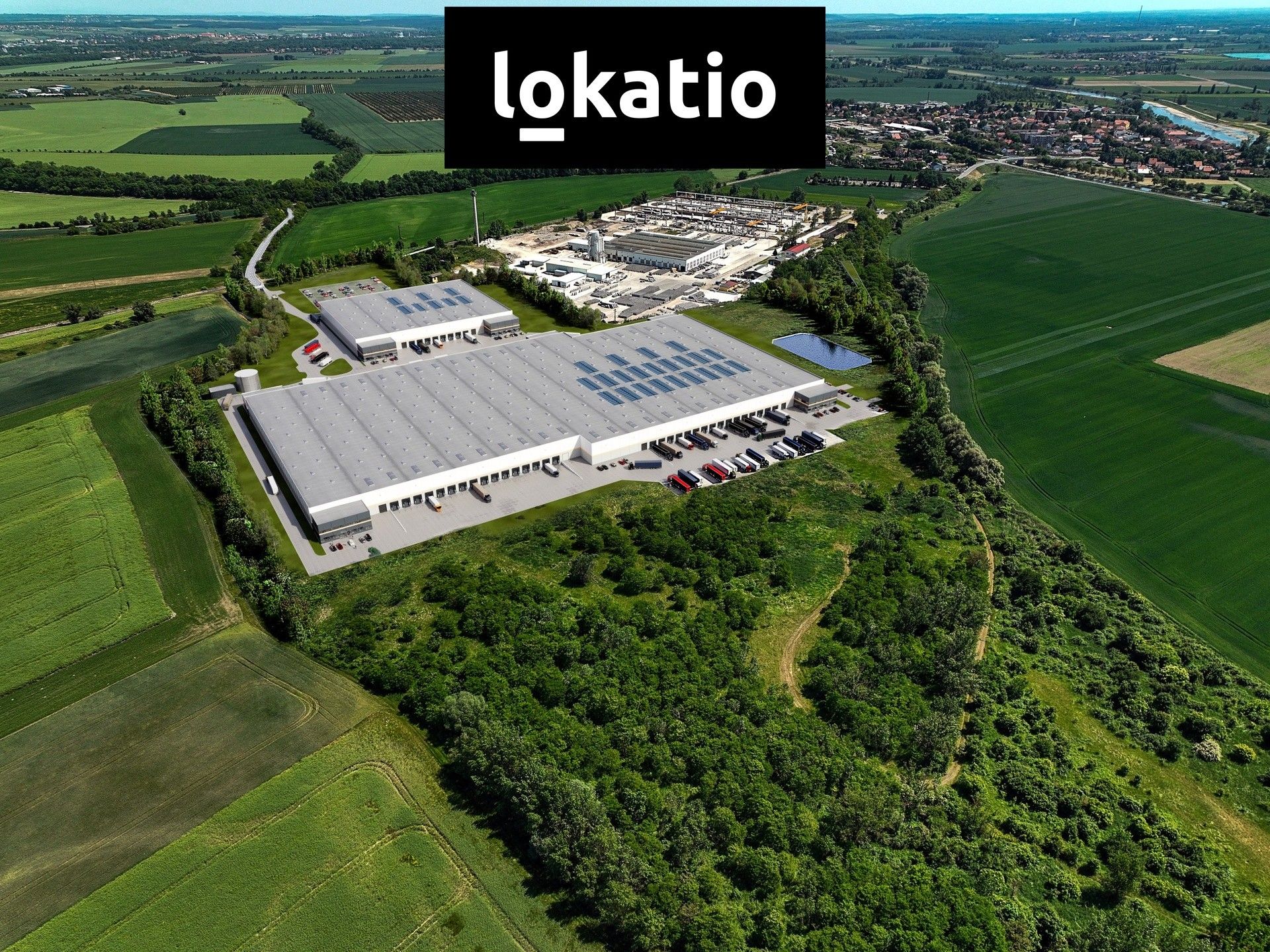 Pronájem sklad - Lužec nad Vltavou, 4 300 m²