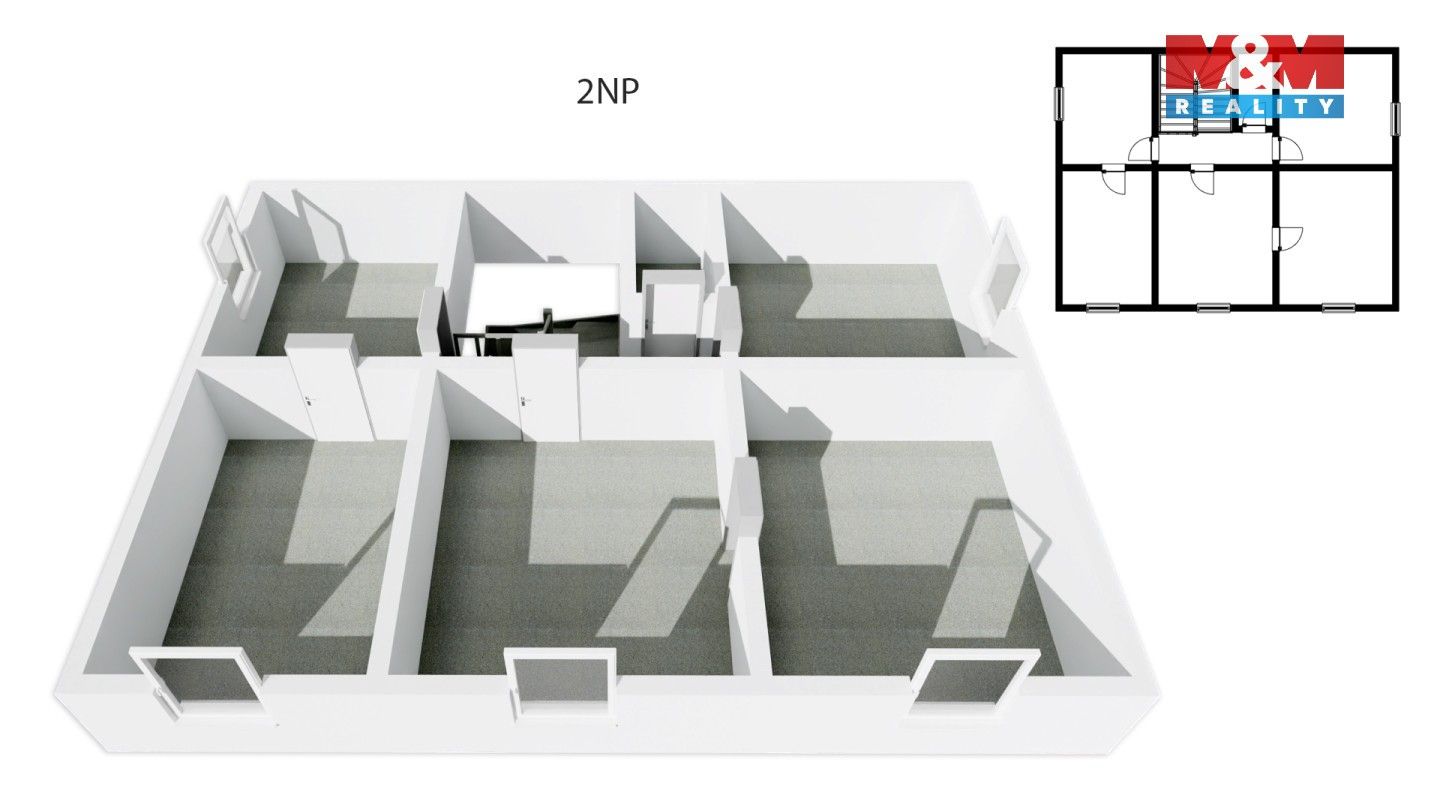 Prodej rodinný dům - Chomutice, 260 m² - 5