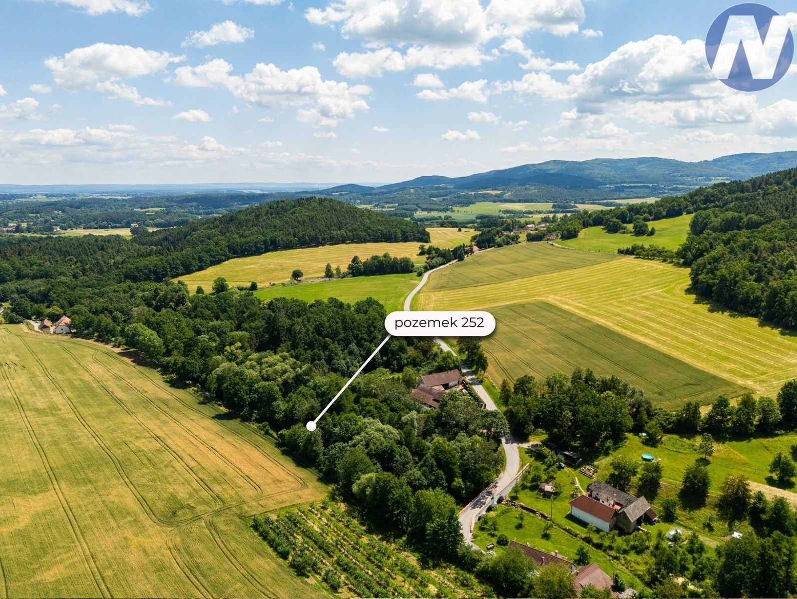 Prodej pozemek - Lhenice, 7 891 m² - 5