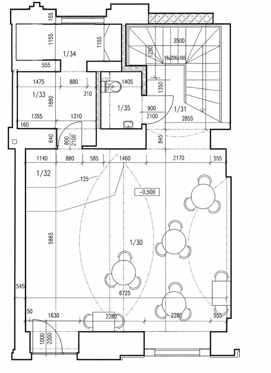 Obchodní prostory · 183 m² · Křižíkova, Praha - Karlín - 4